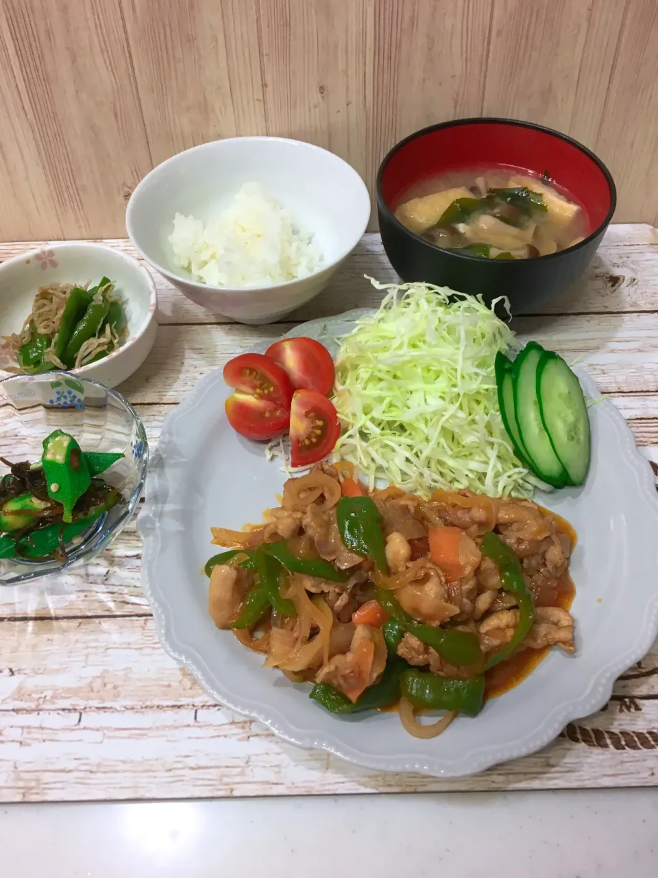 豚肉と野菜のナポリタン風炒め|chou  chouさん