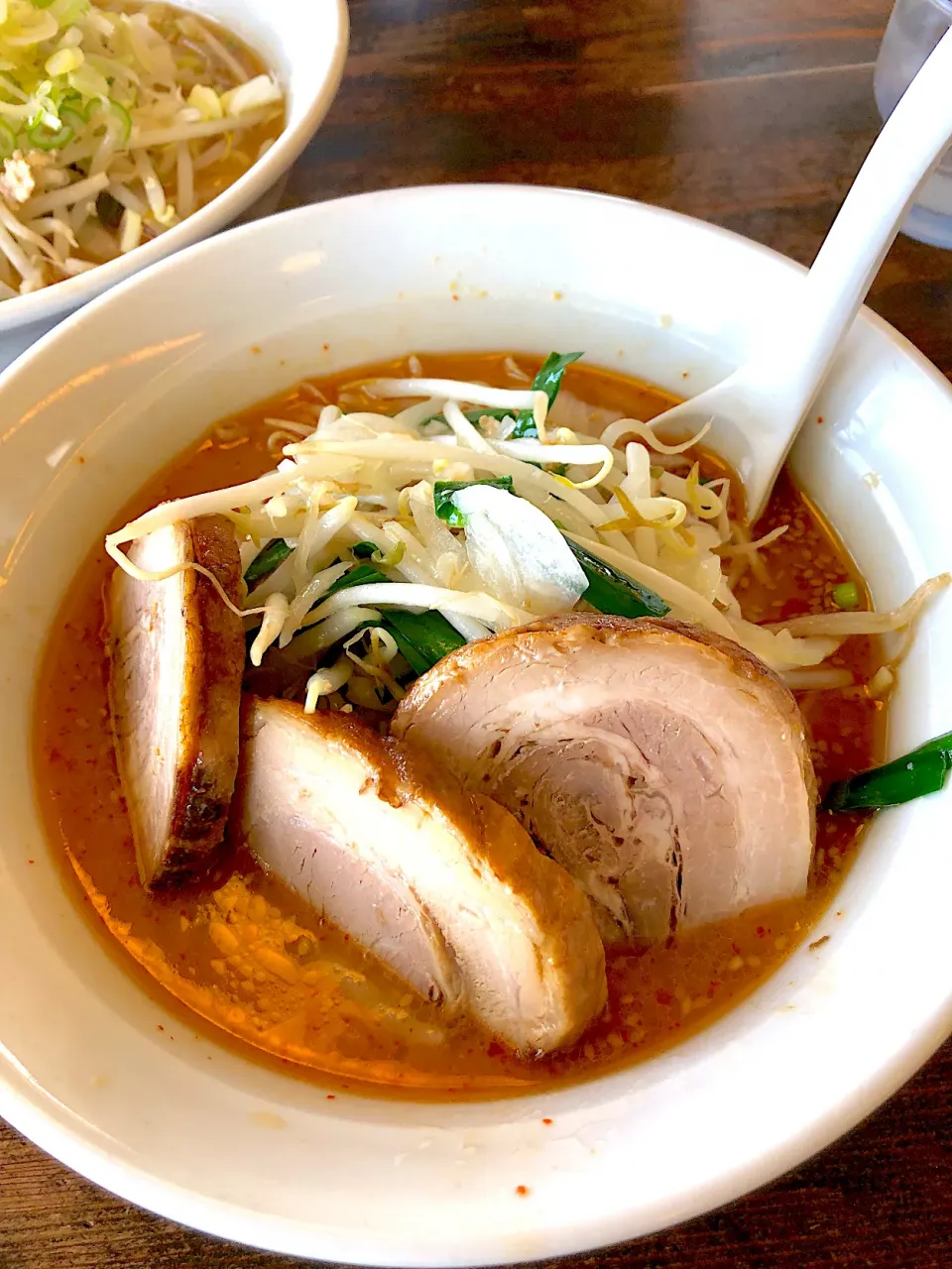 Snapdishの料理写真:辛味噌チャーシュー麺🍜！|yakimaさん