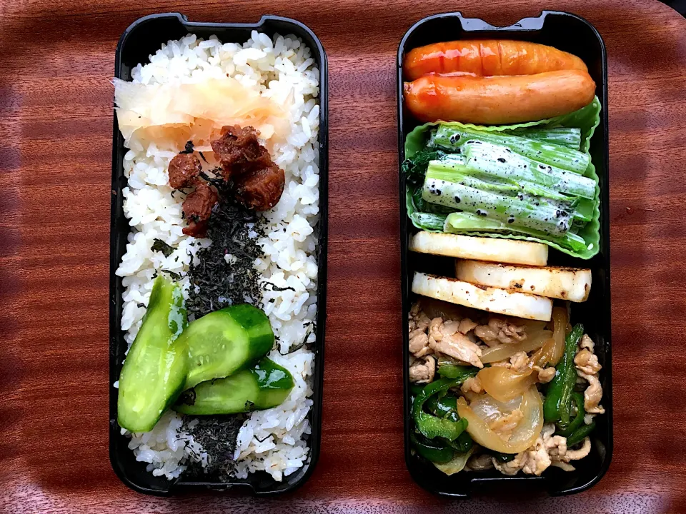 Snapdishの料理写真:相方のお弁当|Naoko Miyataさん