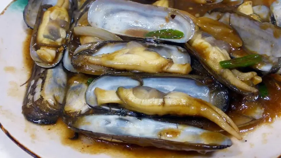 saute razor clams|steven z.y.さん