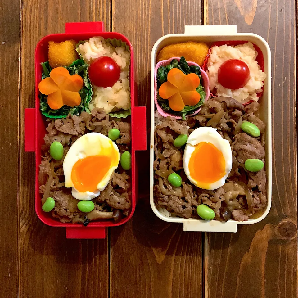 牛丼弁当💕|ともさん