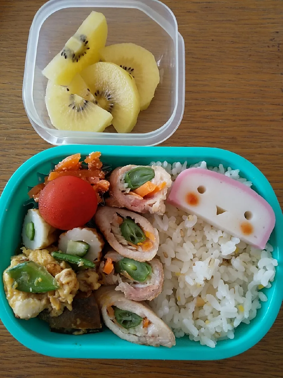 Snapdishの料理写真:0730かまこさん弁当|まきごろうさん