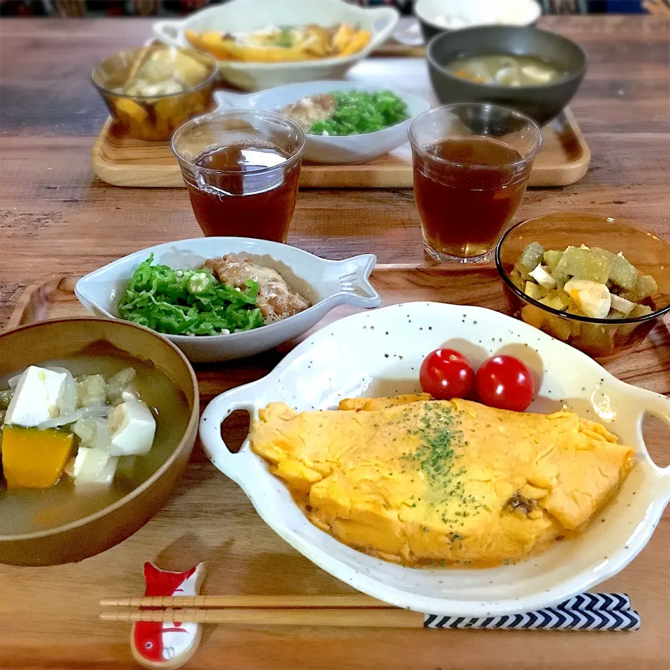 オムレツ定食|ともみさん