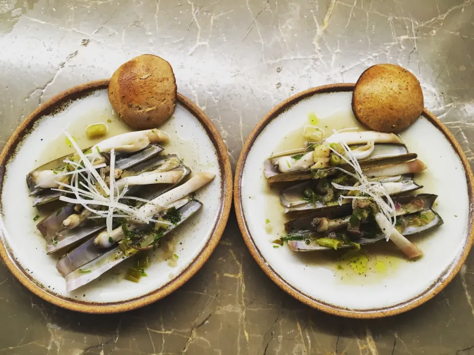 Snapdishの料理写真:Razor clams|tさん