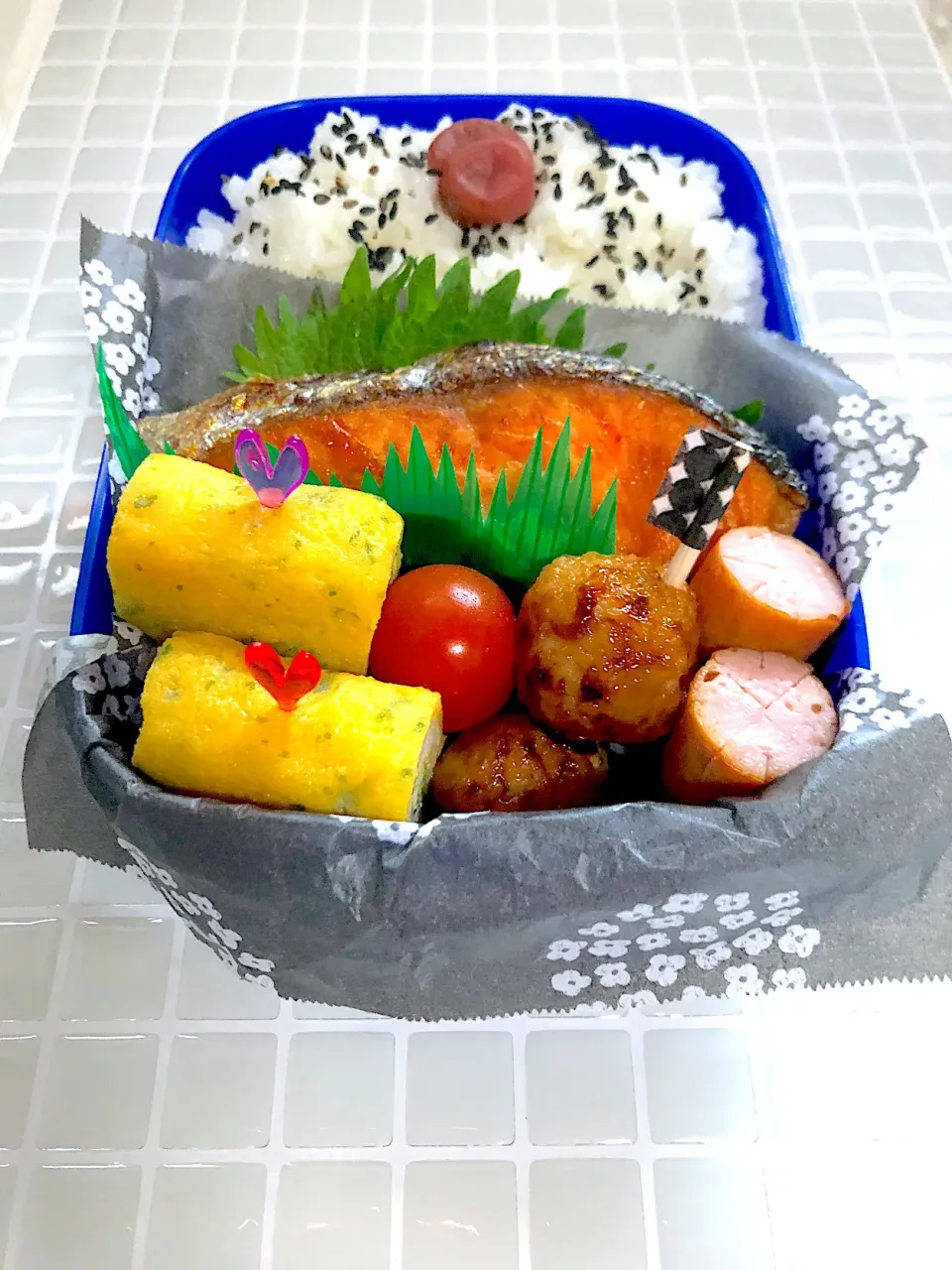 鮭🐟弁当|ママ子さん