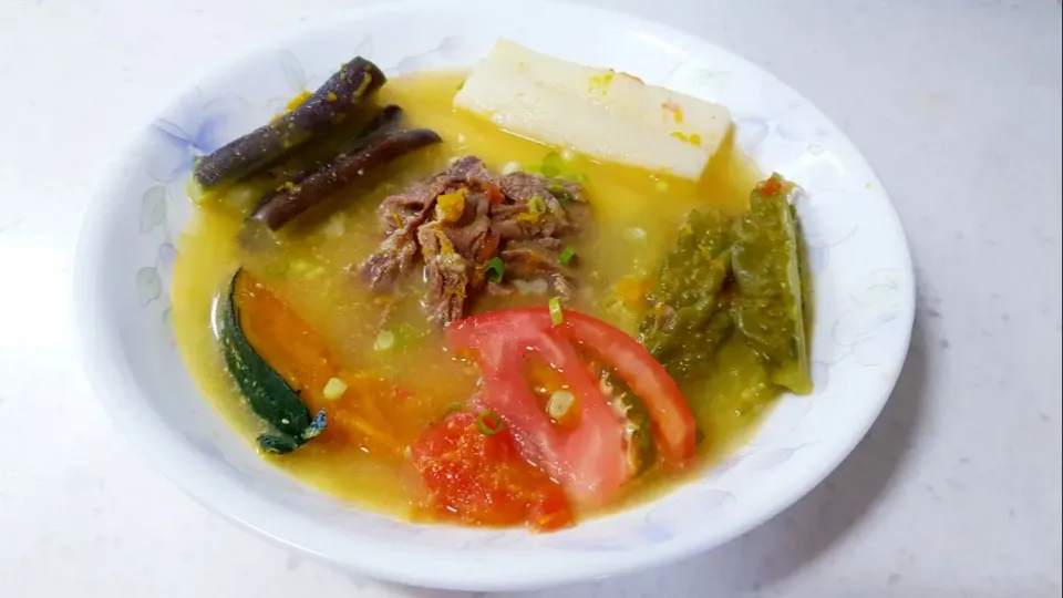 mixed vegetables in seolleongtang broth|steven z.y.さん