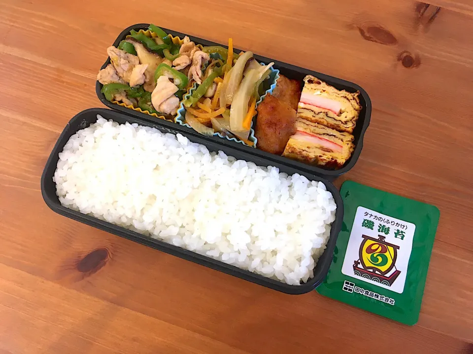 青椒肉絲&南蛮漬け弁当|Emi Mikadoさん