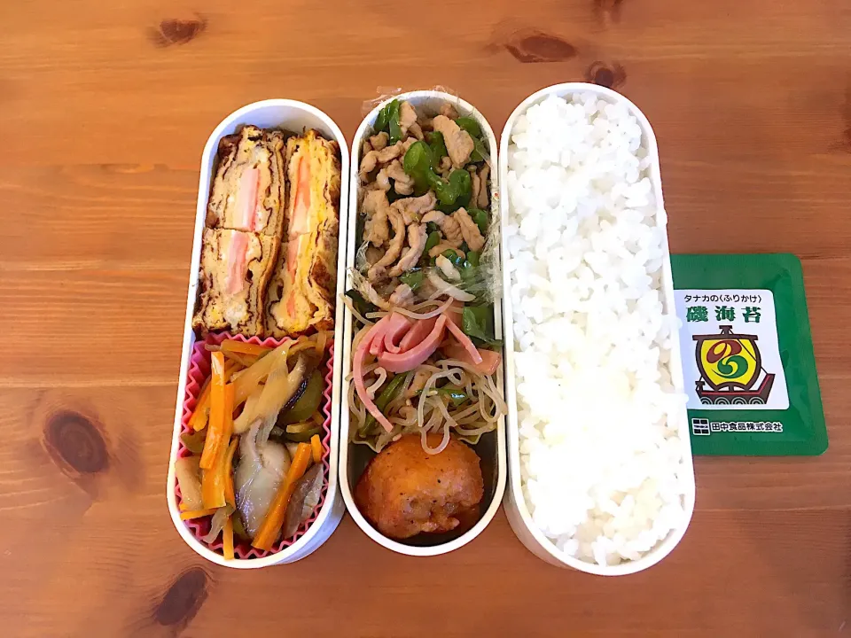 青椒肉絲&南蛮漬け弁当|Emi Mikadoさん