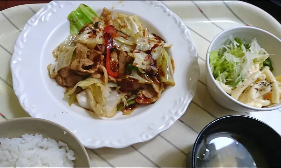 回鍋肉     大手町合同庁舎第3号館食堂|りくさん