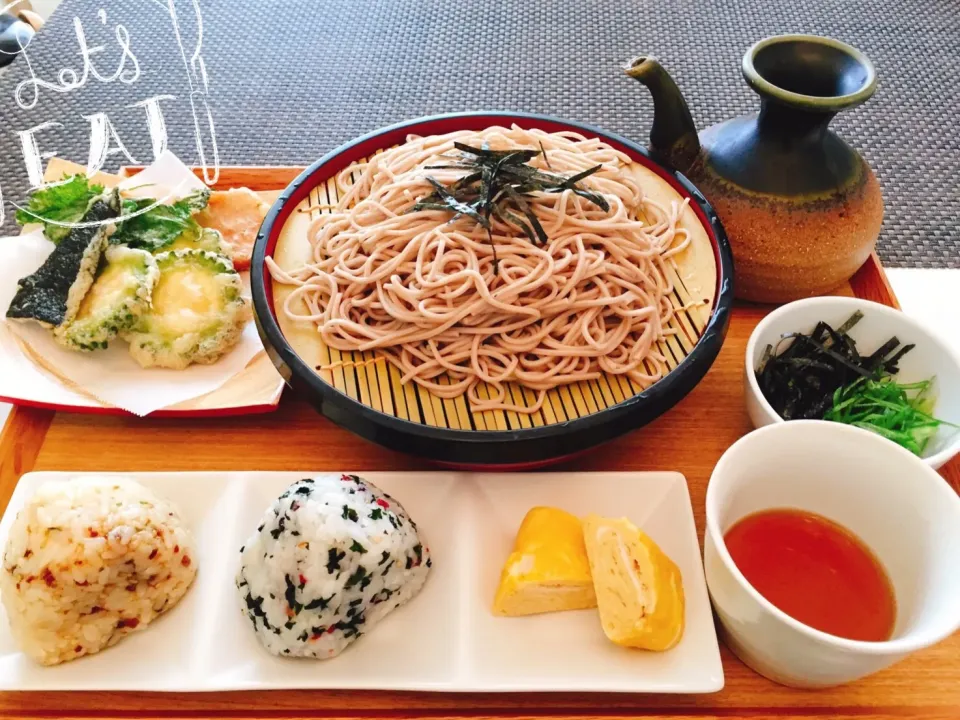 野菜の天麩羅ざる蕎麦セット♡|Haz Haz ♡さん