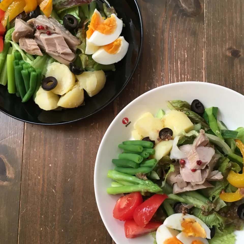 自家製ツナでサラダ・ニソワーズ🥗🇫🇷|七海さん