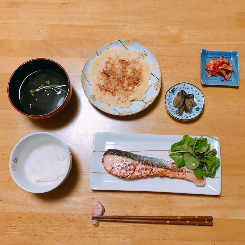 鮭の西京焼き🐟                                                   山芋焼き|ちゃみこさん