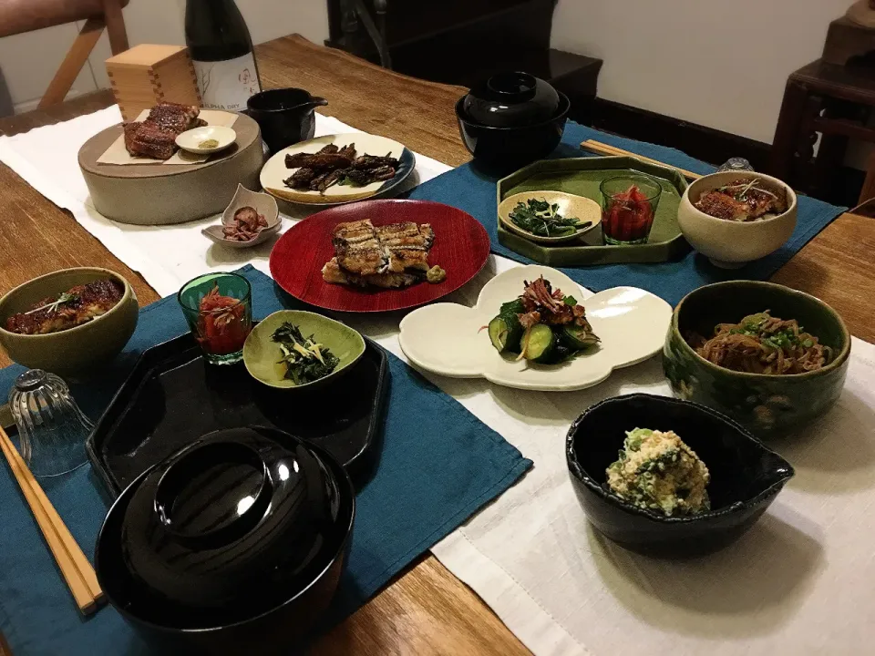 Snapdishの料理写真:土曜日の晩ごはん|ちびワビさん