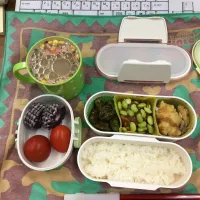 Snapdishの料理写真:190801 お弁当|日日是美味日さん