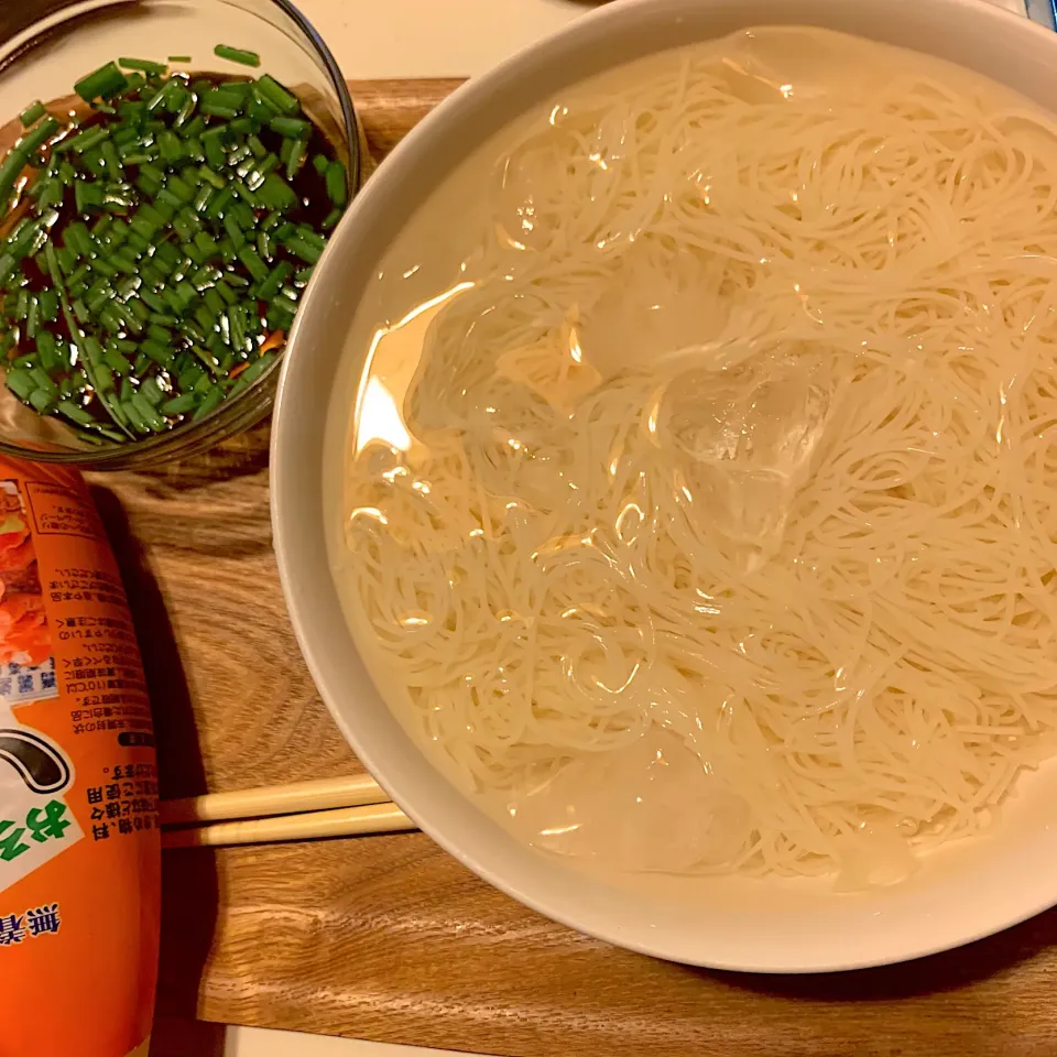 素麺(◍•ڡ•◍)❤|いつみさん