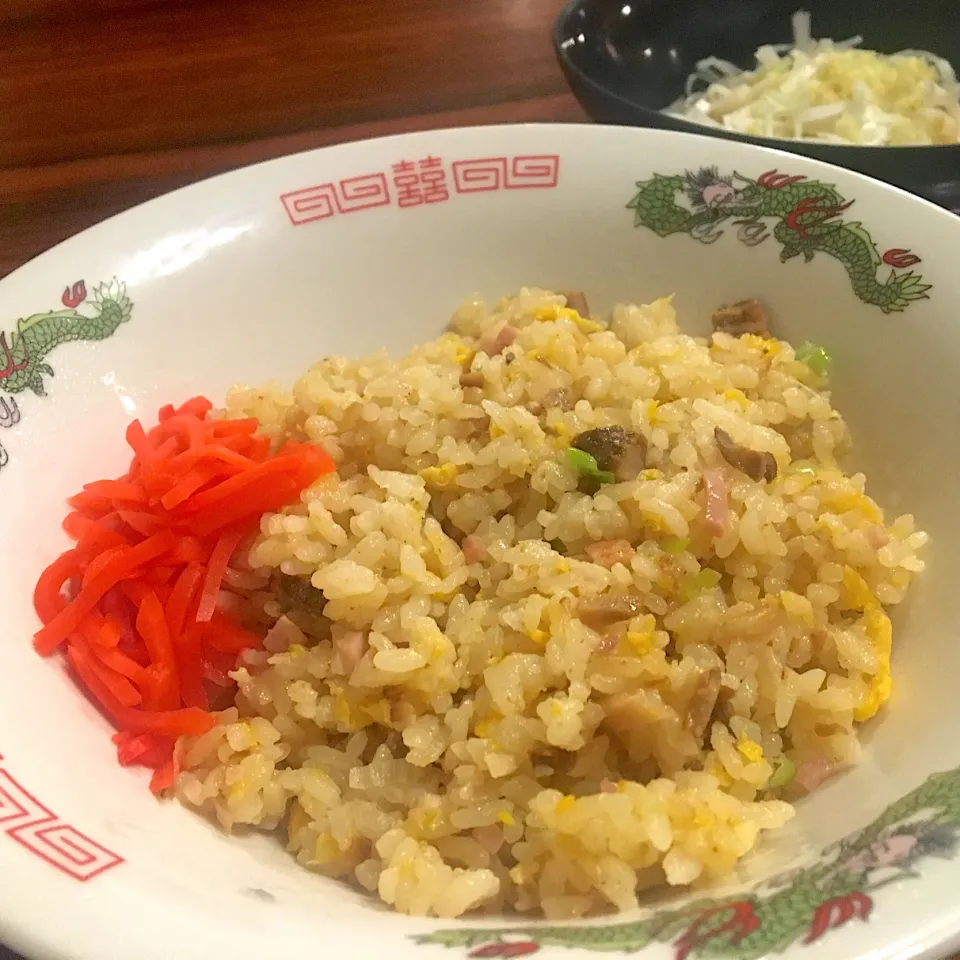 晩ごはん⭐️⭐️⭐️                                             チャーハン  素麺|ぽんたさん