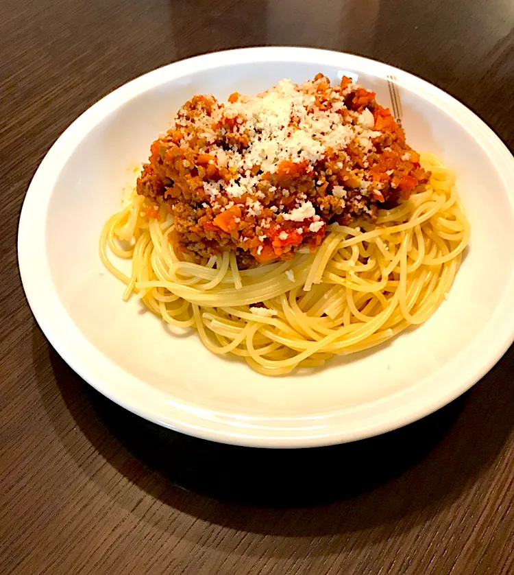 ミートソースパスタを作りました🍝|Kouki Tanabeさん