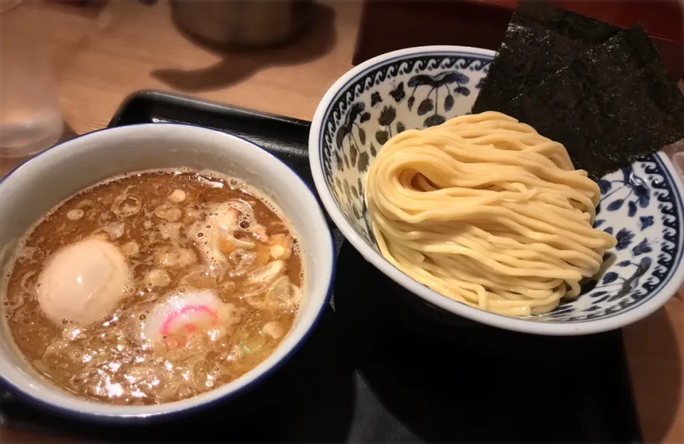 濃厚煮干しつけそば +味玉|toshi,I🍴さん