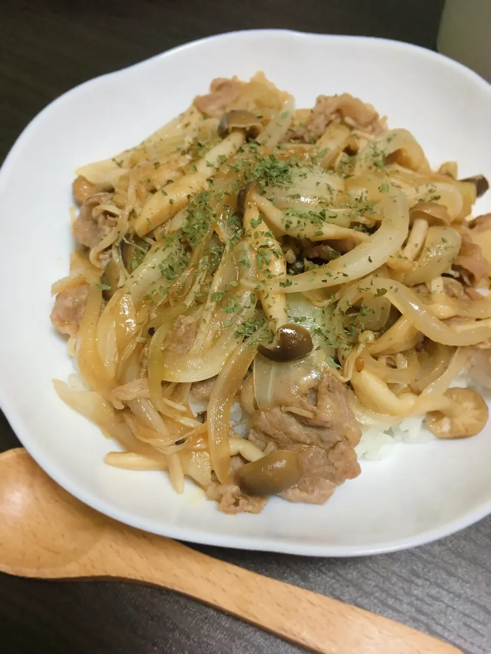 焼肉のたれ丼|しぃさん