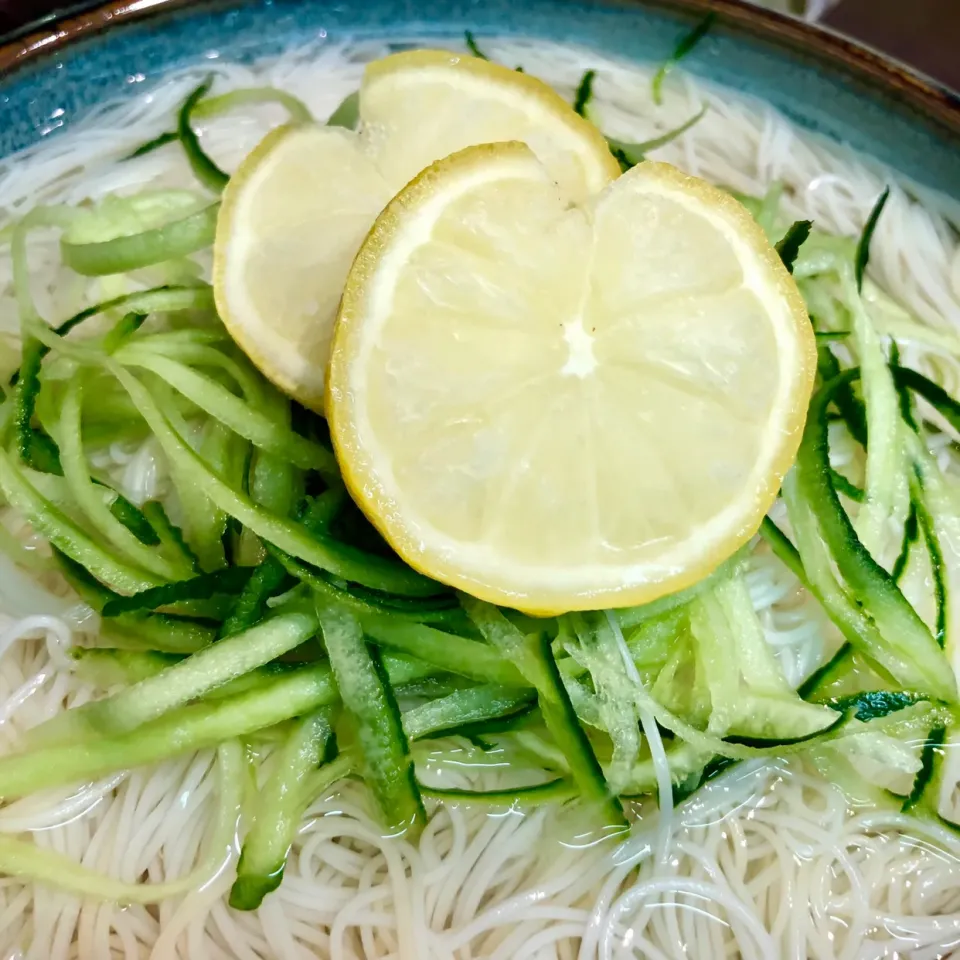 冷凍レモン素麺|おりぃさん