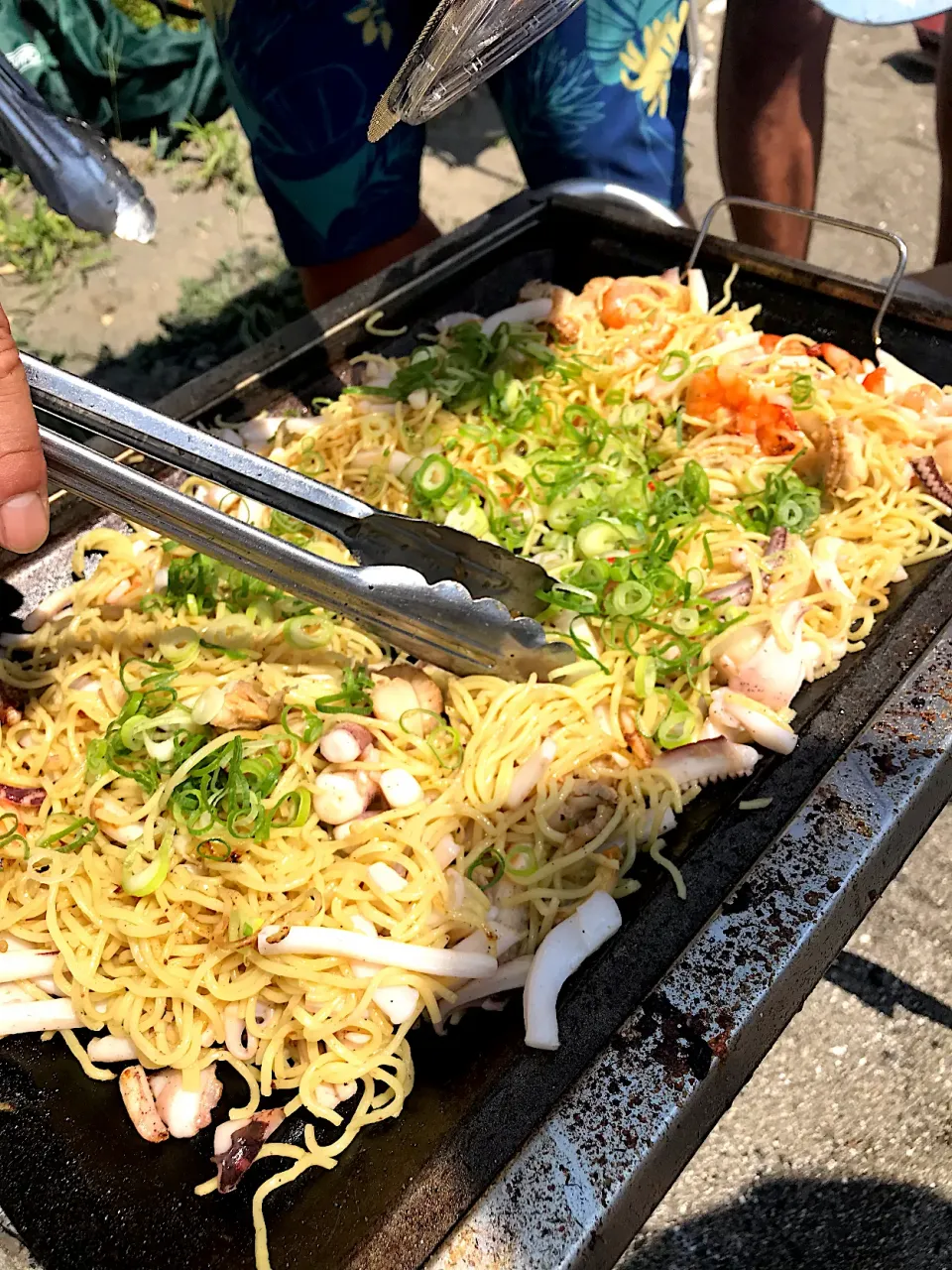 海鮮焼きそば|塩豚骨さん