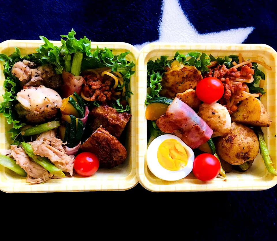 Snapdishの料理写真:本日のお弁当(๑•ᴗ•๑)♡|☆A..I☆さん