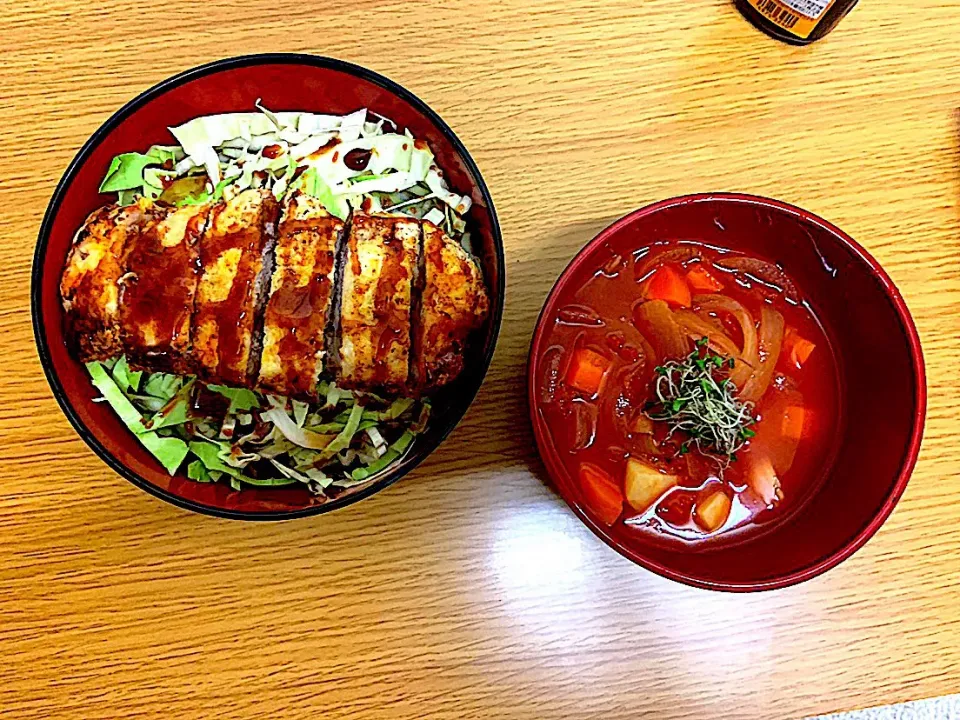 ソースかつ丼|kazukiさん