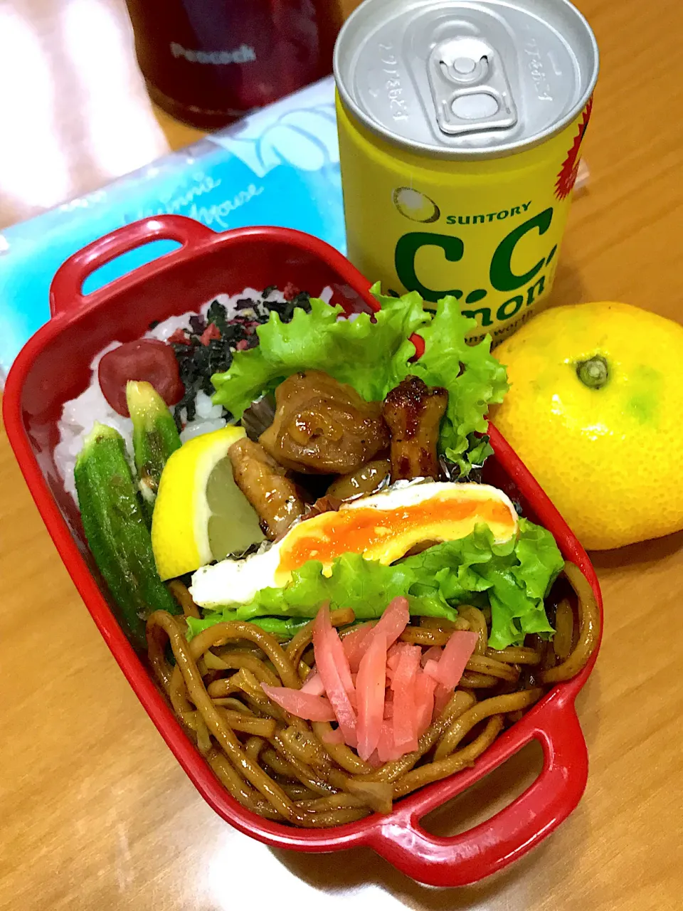 焼き鳥&焼きそば弁当|まっきんさん