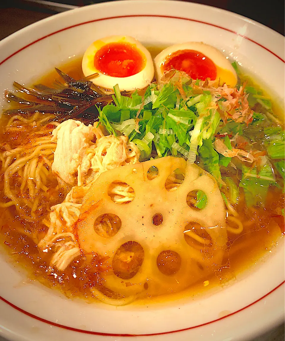 鶏ガラベースの醤油ラーメン|Yuko Kobayashiさん