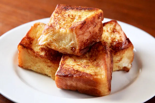 Snapdishの料理写真:ル・パンでフレンチトースト　　　　　French toast|マユマユさん