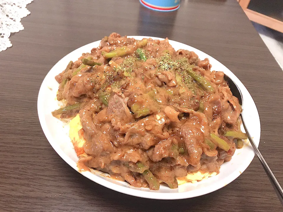 Snapdishの料理写真:めちゃめちゃカロリー高そうな何か|Ryo-ta*さん