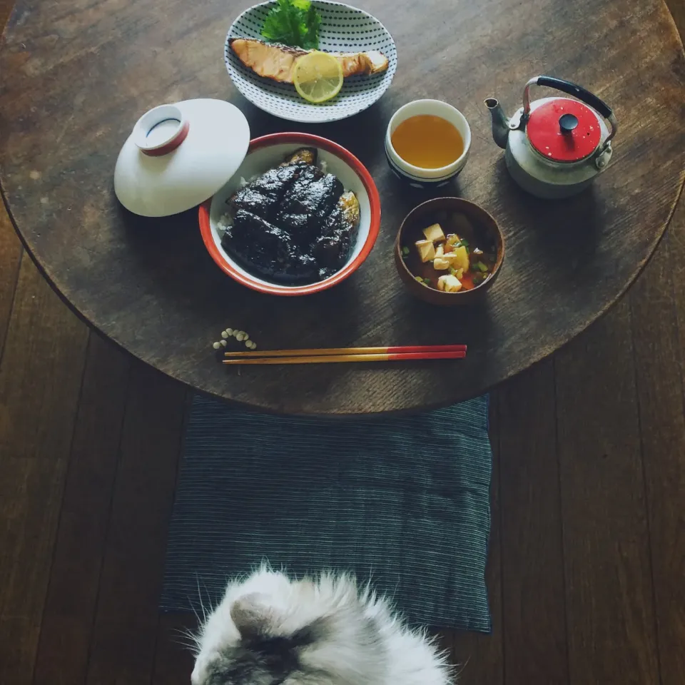 Snapdishの料理写真:なんちゃって鰻丼。|おたんこ食堂  d□~°さん