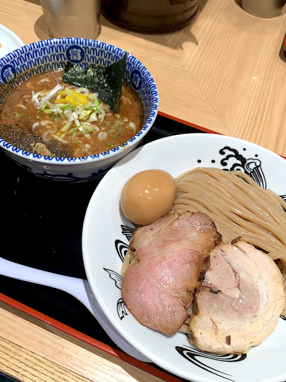 松戸富田製麺 濃厚味玉つけ麺|CSさん