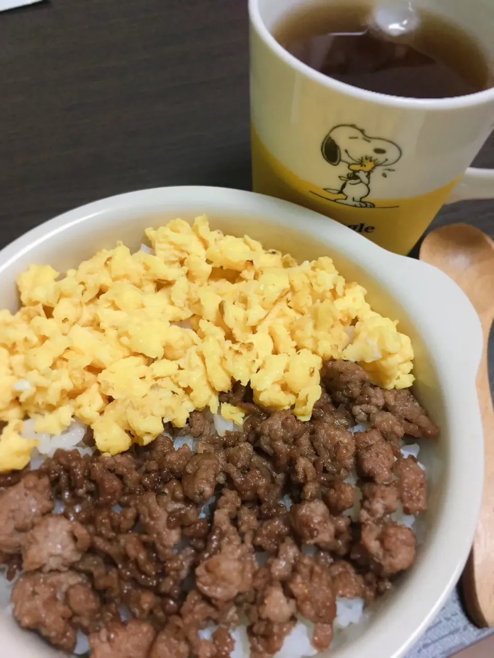 シンプル二色丼|しぃさん