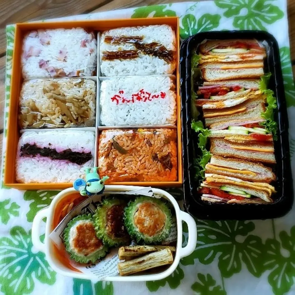 旦那さんのお泊まり３食お弁当♪|kyujaさん