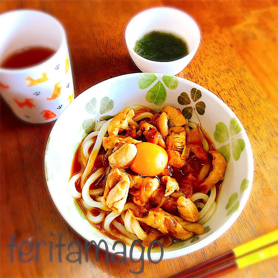 カレーぶっかけうどん|teritamagoさん