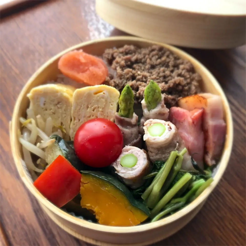 令和元年8月1日(木) そぼろごはん弁当|みかりんさん