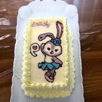 8月の9歳バースデーケーキ♪