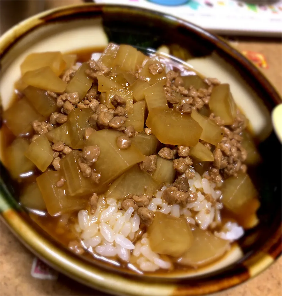 ☆大豆のお肉(ミンチ)と大根のあんかけ煮☆|RENKA.さん