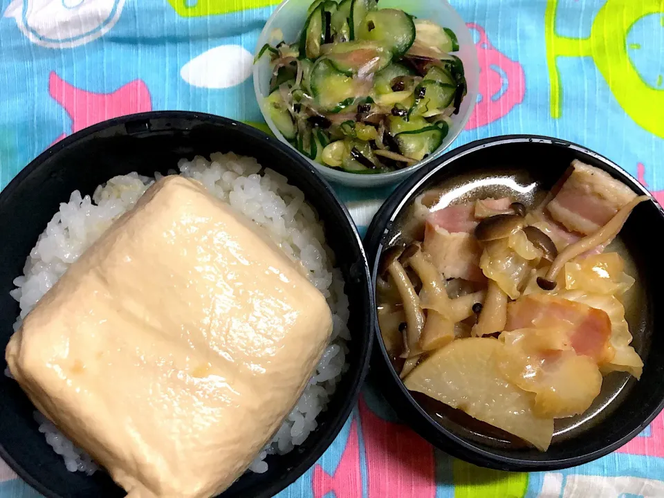 Snapdishの料理写真:とうめし弁当|Naoko Ichihashiさん