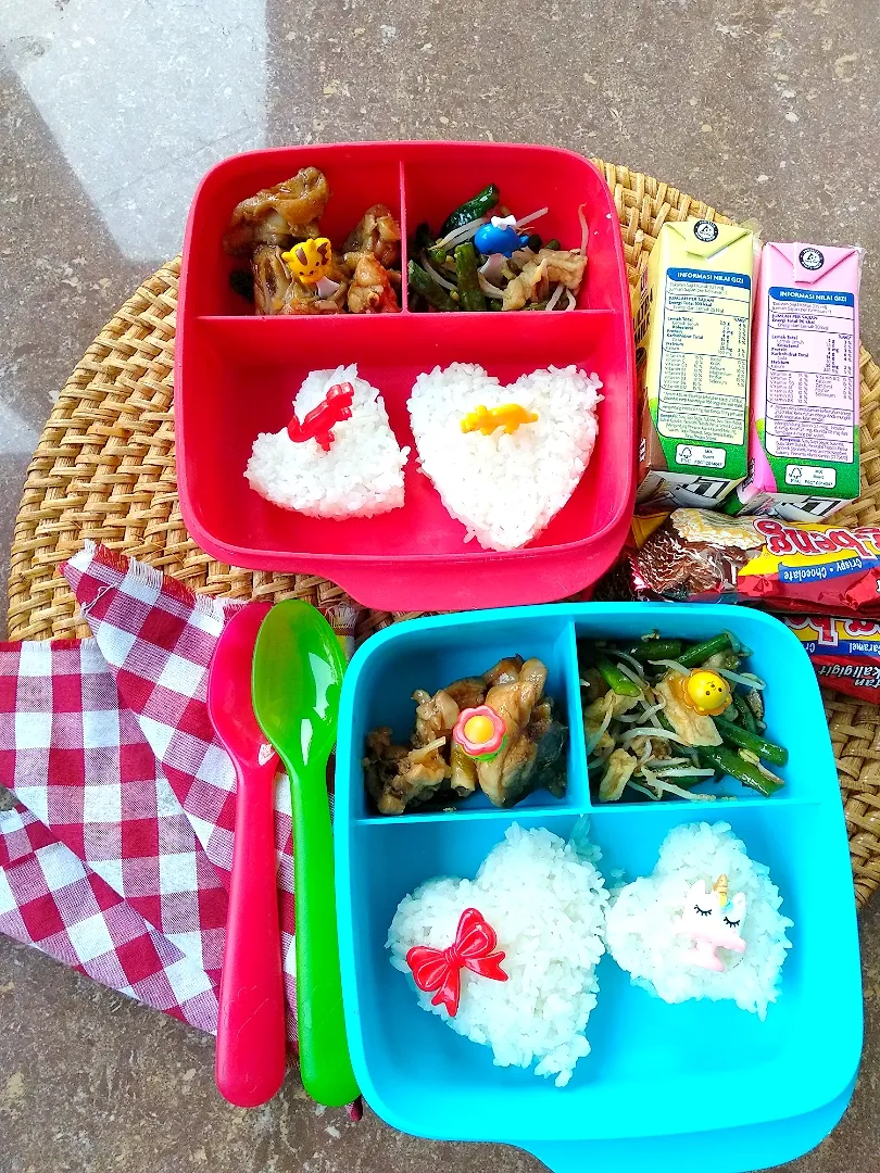 tumis kacang,ayam woku|Fransisca Shantiさん