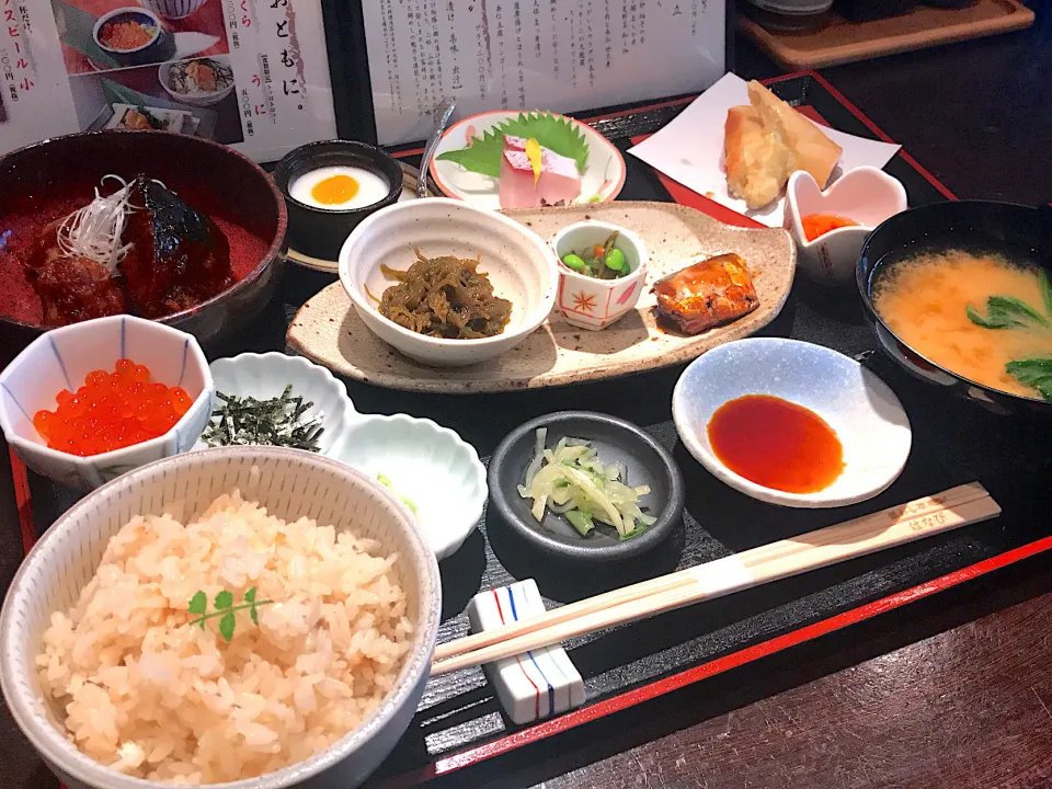 福島 はなび 鯛めしランチ1000円|inokocafeさん