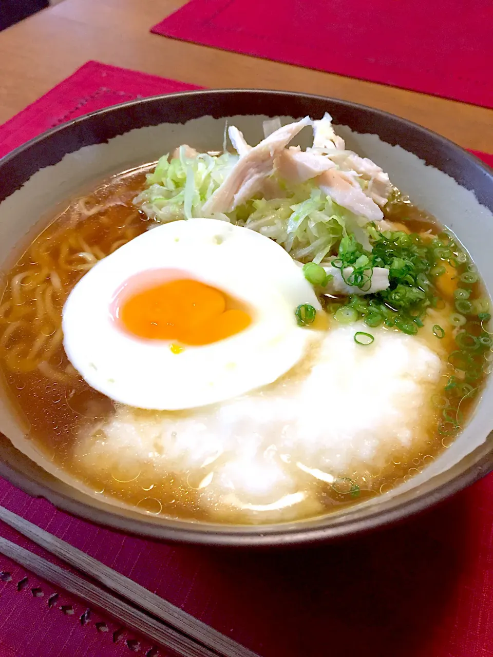 マルちゃん正麺しょうゆ味🍜|おかちさん