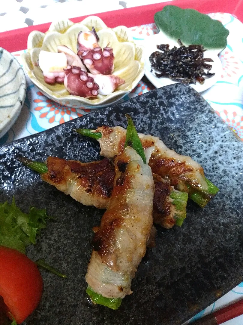 オクラの肉巻き|shi-shiさん