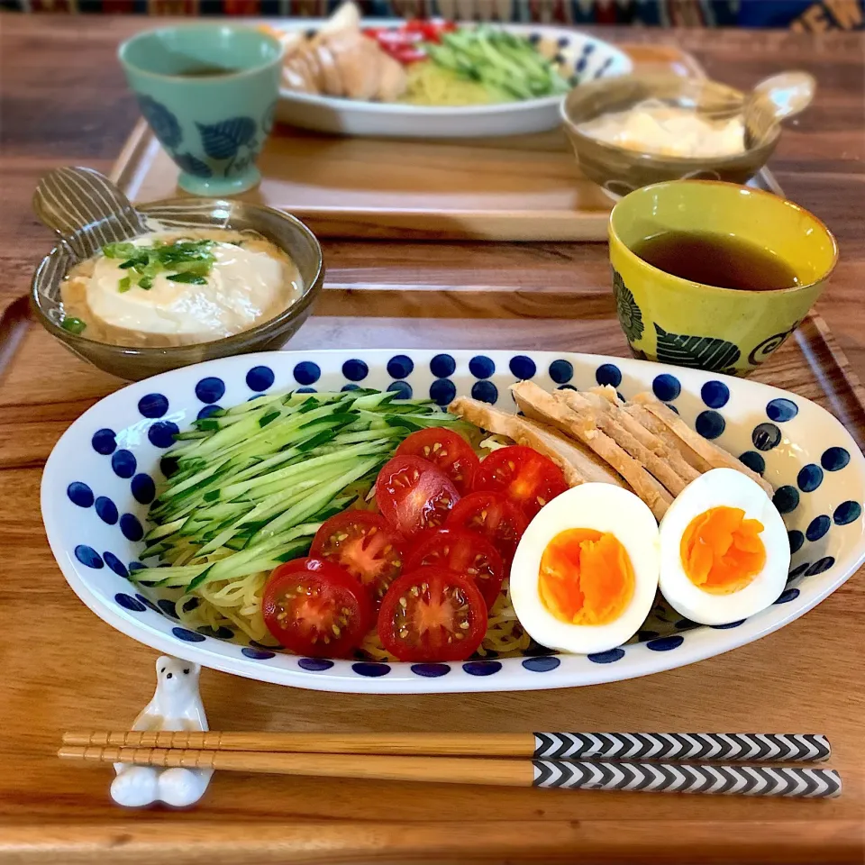 冷やし中華定食|ともみさん