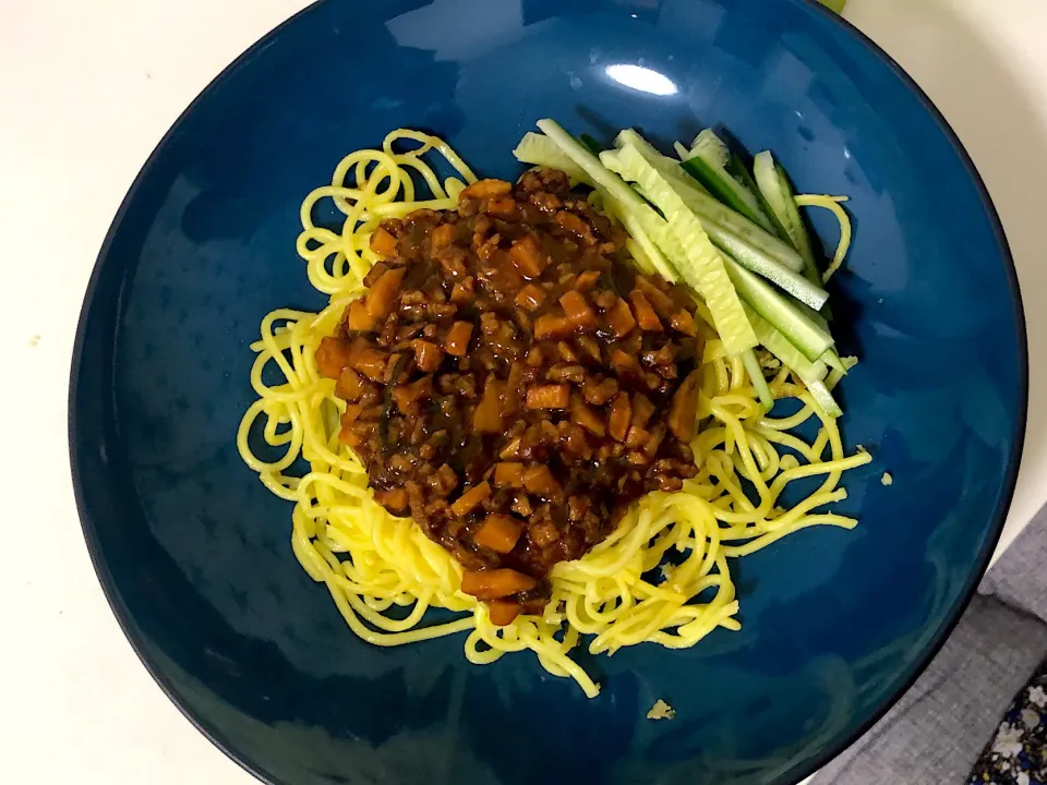 Snapdishの料理写真:ジャージャー麺|ちょこれーとさん