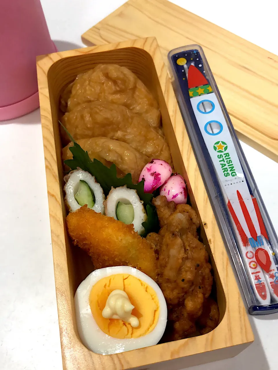 Snapdishの料理写真:お稲荷さん弁当|LaLamamaさん