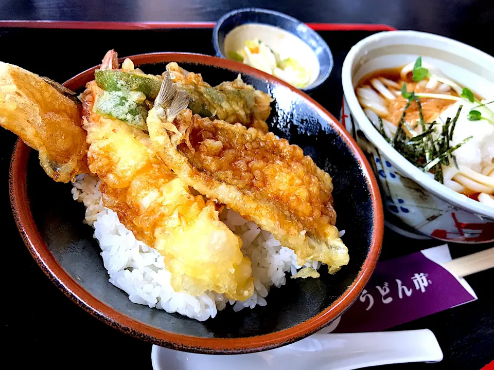 おろしうどんと天丼|tay___75さん