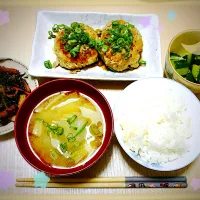 豆腐ハンバーグ定食|モモちゃんさん