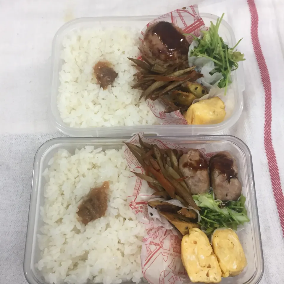 Snapdishの料理写真:次男三男弁当|mickyさん